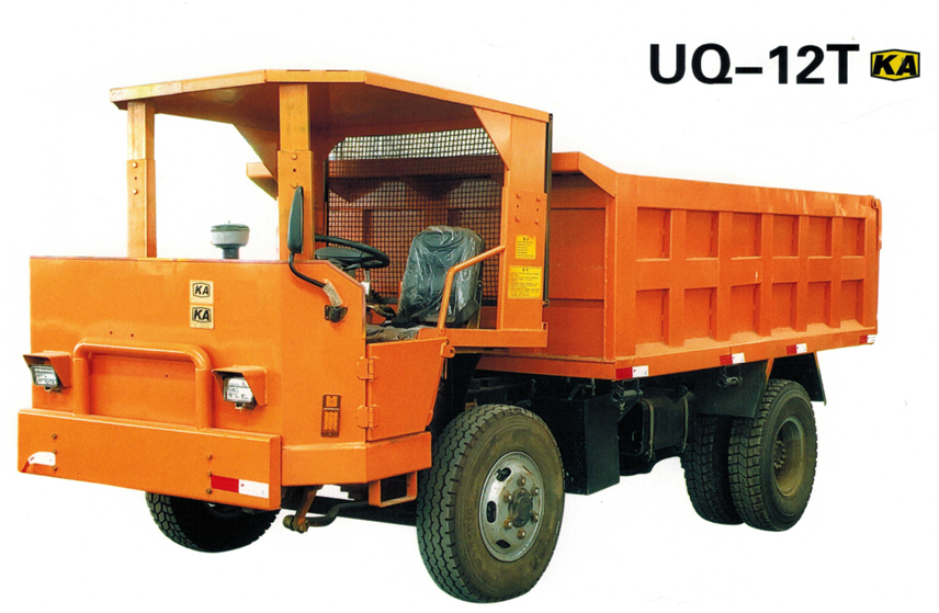 礦用12噸后驅四不像_井下礦用運輸車_無軌膠輪車_四驅礦車